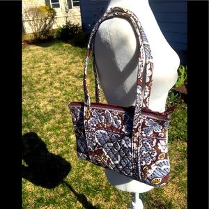 Vera Bradley’s Quilted Cotton Satchel & Makeup Bag